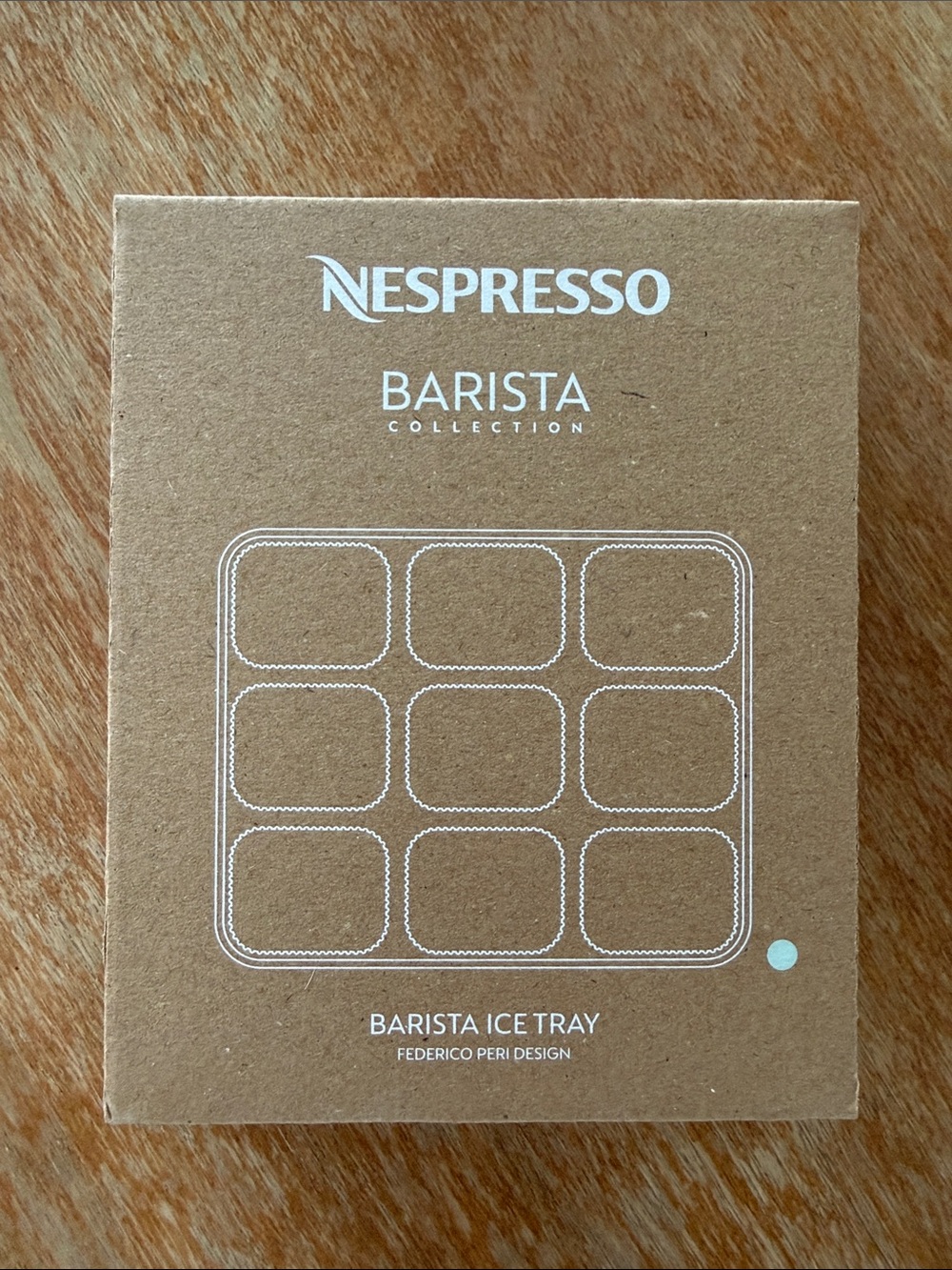 Nespresso Barista Ice Tray - Aquamarine
